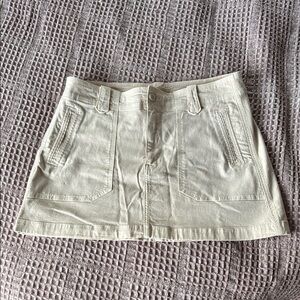 NWOT American Eagle Beige Mini Skirt